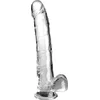 Image de Pipedream - King Cock - Dildo met Balzak - 28 cm - Transparant