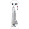 Image de Pipedream - King Cock - Dildo met Balzak - 25,5 cm - Transparant