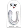 Image de King Cock Clear Dubbele Dildo Trouble 33 cm