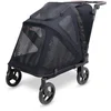 Image de WonderFold PFM Medium Hondebuggy - Inklapbaar - Grijs (Draagvermogen tot 22.7kg)