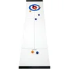 Image de Kikkerland Curling Game - Voor op tafel - Spelletjes voor kinderen - Speelgoed - Compacte speelset - Makkelijk mee te nemen op reis - Spel - Leuk voor kids - Bezigheid