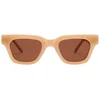 Image de I-sea Banks Gepolariseerde Zonnebril Voor Dames Goud Brown Polarized Vrouw
