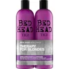 Image de Tigi Dumb Blonde Shampoo & Conditioner Duo - 1500ml