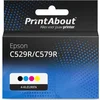 Image de PrintAbout huismerk Inktcartridge C529R/C579R (T01D1/2/3/400) 4-kleuren Multipack Extra hoge capaciteit geschikt voor Epson