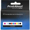 Image de PrintAbout huismerk Inktcartridge PFI-5100 MBK/PBK/C/M/Y/PC/PM/R/GY/CO 8-kleuren Multipack geschikt voor Canon