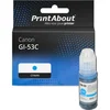 Image de PrintAbout huismerk Inktcartridge GI-53C Cyaan geschikt voor Canon