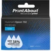 Image de PrintAbout huismerk Inktcartridge 102 (T03R240) Cyaan geschikt voor Epson