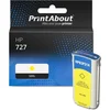Image de PrintAbout Huismerk HP B3P21A (727) Inktcartridge Geel Hoge capaciteit