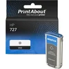 Image de PrintAbout Huismerk HP B3P24A (727) Inktcartridge Grijs Hoge capaciteit