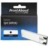 Image de PrintAbout Huismerk Epson SJIC30P(K) Inktcartridge Zwart