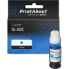 Image de PrintAbout huismerk Inktcartridge GI-50C Cyaan Hoge capaciteit geschikt voor Canon