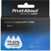 Image de PrintAbout huismerk Inktcartridge PFI-1700B Blauw geschikt voor Canon