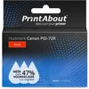 Image de PrintAbout huismerk Inktcartridge PGI-72R Rood geschikt voor Canon