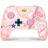 Image de PowerA Geavanceerde Draadloze Controller - Nintendo Switch - Prinses Peach Plaid