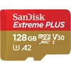 Image de SanDisk MicroSDXC Extreme Plus 128GB 200/90 mb/s - A2 - V3