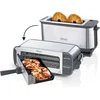 Image de Ninja Foodi 3-in-1 Multifunctionele Toaster, Grillplaat en Panini Maker - 7 Roosterstanden - RVS - ST202EU