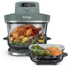 Image de Ninja CRISPi PRO 7-in-1 Glazen Airfryer met 7 functies - Airfryen, Bakken, Braden, Rijzen, Drogen. Max Crisp en Opnieuw krokant maken - 2.3 liter en 5.7 liter glazen schaal - PFAS vrij koken - Grijsgroen - AS101EUGY