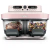 Image de Ninja CRISPi DualZone Glazen Airfryer met 2 manden, 8 kookfuncties, Kook twee gerechten tegelijkertijd, PFAS-vrije glazen schalen, Inclusief deksels - Rosékwarts - DD102EUPK1