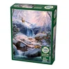 Image de Cobble Hill legpuzzel - Mystic Falls in Winter - 1000 stukjes puzzelplezier.