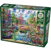 Image de Cobble Hill puzzel 1000 stukjes: Amsterdam, Nederland