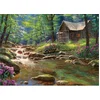 Image de Cobble Hill legpuzzel Fishing Cabin 1000 stukjes - puzzel volwassenen.