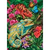 Image de Cobble Hill legpuzzel Karma Chameleon - 1000 stukjes puzzelplezier.