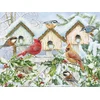 Image de Merkloos XL Puzzel 275 Stukjes - Wintervogels