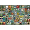Image de Cobble Hill puzzel Tilework 2000 stukjes karton kleurrijk.