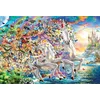 Image de Eurographics - Eenhoorn Fantasie [Unicorn Fantasy] - Adrian Chesterman - 2000 stukjes 97×68cm (b×h) - Legpuzzel