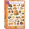 Image de Eurographics puzzel Halloween snoepgoed - 1000 stukjes legpuzzel.