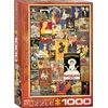 Image de Eurographics - Vintage posters - 1000 stukjes 48×68cm (b×h) - Legpuzzel