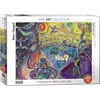 Image de Eurographics - Het Circuspaard [Le Cheval du Cirque] - Marc Chagall - 1000 stukjes 68×48cm (b×h) - Fine Art Legpuzzel