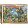 Image de Eurographics - Tuin Vogels [Garden Birds] - John Fransis - 1000 stukjes 68×48cm (b×h) - Legpuzzel