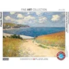 Image de Eurographics - Het pad van de Cavée, Pourville [Le Chemin de la Cavée, Pourville] - Claude Monet - 1000 stukjes 68×48cm (b×h) - Fine Art Legpuzzel