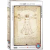 Image de Eurographics - De verhoudingen van het menselijk lichaam volgens Vitruvius [Le proporzioni del corpo umano secondo Vitruvio] - Leonardo Da Vinci - 1000 stukjes 48×68cm (b×h) - Legpuzzel