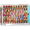 Image de Eurographics - Russische Matroesjka-poppetjes [Russian Matryoshkas Dolls] - 1000 stukjes 68×48cm (b×h) - Legpuzzel