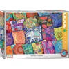 Image de Eurographics - Indiase kussens [Indian Pillows] - 1000 stukjes 68×48cm (b×h) - Legpuzzel