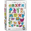 Image de Eurographics - Collage - Keith Haring - 1000 stukjes 48×68cm (b×h) - Fine Art Legpuzzel