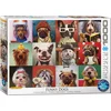 Image de Eurographics puzzel Funny Dogs - Lucia Heffernan - 1000 stukjes
