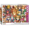 Image de Eurographics - Venetiaanse Maskers [Venetian Masks] - 1000 stukjes 68×48cm (b×h) - Legpuzzel