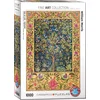 Image de Eurographics - Wandtapijt De levensboom [Tree of Life Tapestry] - William Morris - 1000 stukjes 48×68cm (b×h) - Fine Art Legpuzzel