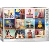 Image de Eurographics - Grappige Konijnen [Funny Bunnies] - Lucia Heffernan - 1000 stukjes 68×48cm (b×h) - Legpuzzel
