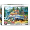 Image de Eurographics - De Jeep Wagoneer Laden [Loading the Jeep Wagoneer] - Bigelow Illustrations - 1000 stukjes 68×48cm (b×h) - Legpuzzel