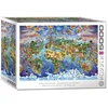 Image de Eurographics - Wereldwonderen [World Wonders] - Maria Rabinky - 5000 stukjes 101,5×152,5cm (b×h) - Legpuzzel