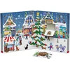 Image de Eurographics - Adventskalender, Kerstmarkt [Advent Calendar, Christmas Town Fair] - 24×50 stukjes 12,5×12,5cm (b×h) - Adventskalender