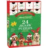 Image de Eurographics - Adventskalender, Kerstpootjes [Advent Calendar, Christmas Paws] - 24×50 stukjes 12,5×12,5cm (b×h) - Adventskalender