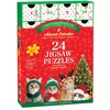 Image de Eurographics - Adventskalender, Kerstsnorren [Advent Calendar, Christmas Whiskers] - 24×50 stukjes 12,5×12,5cm (b×h) - Adventskalender