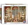Image de Eurographics - Galerij van gezichten van het moderne Rome [Galleria di vedute di Roma moderna] - Giovanni Panini - 1000 stukjes 68×48cm (b×h) - Fine Art Legpuzzel