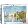 Image de Eurographics - Regatta bij Argenteuil [Régates à Argenteuil] - Claude Monet - 1000 stukjes 68×48cm (b×h) - Fine Art Legpuzzel