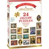 Image de Eurographics - Fine Art Christmas Advent Calendar - 24x50 stukjes 12,5×12,5cm (b×h) - Adventskalender